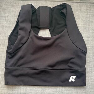 Forme Black Sports Posture Bra with Back Support